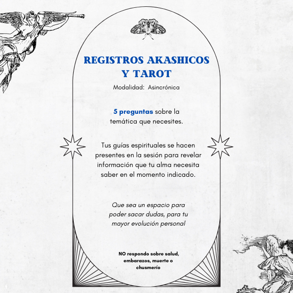 Producto - Sesión de Registros Akashicos y Tarot