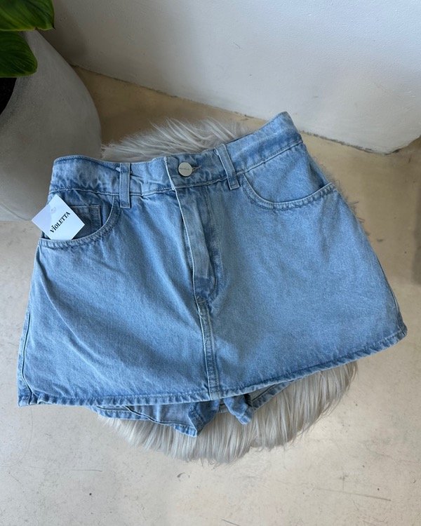 Producto - Short pollera Cielo de jeans /