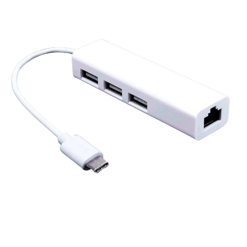 Producto - Adapatador Tipo C a 3 USB y RJ45