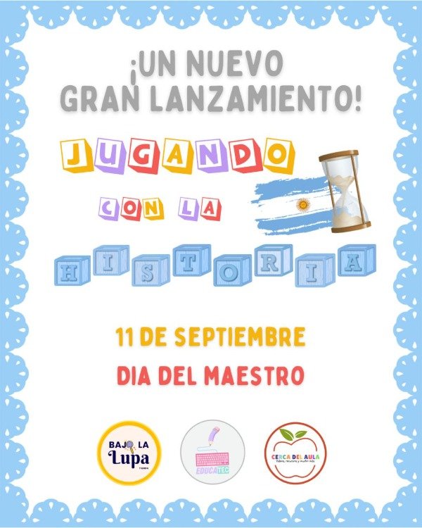 Producto - Día del maestro - Jugando con la historia
