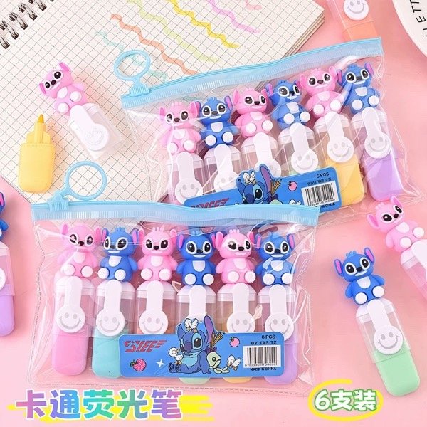 Producto - Resaltadores Stitch pack x6