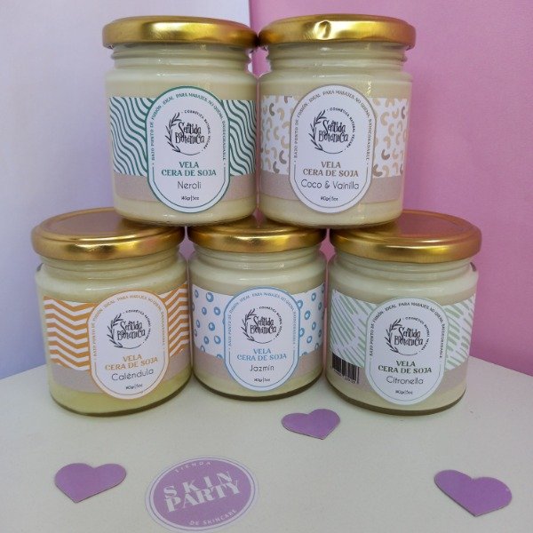 Producto - VELAS- CERA DE SOJA