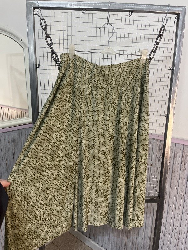 Producto - Pollera de seda fría //laberinto// talle 42