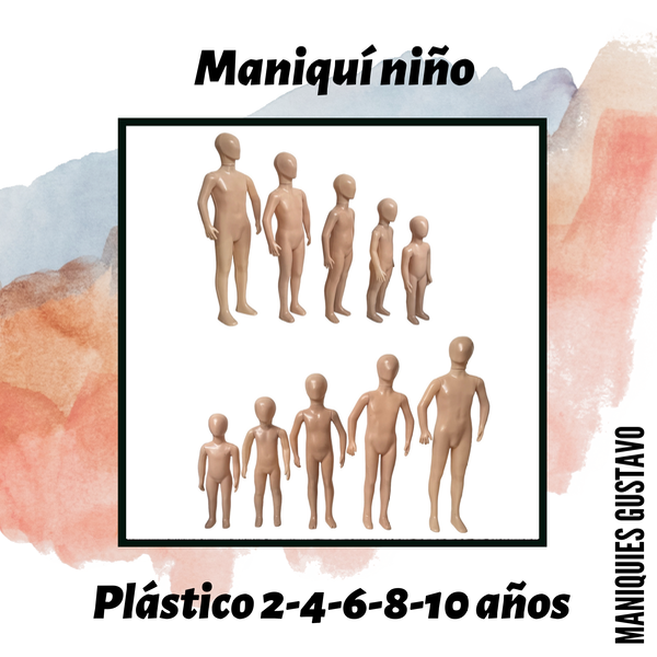 Producto - Maniquíes de niños de plástico - 0