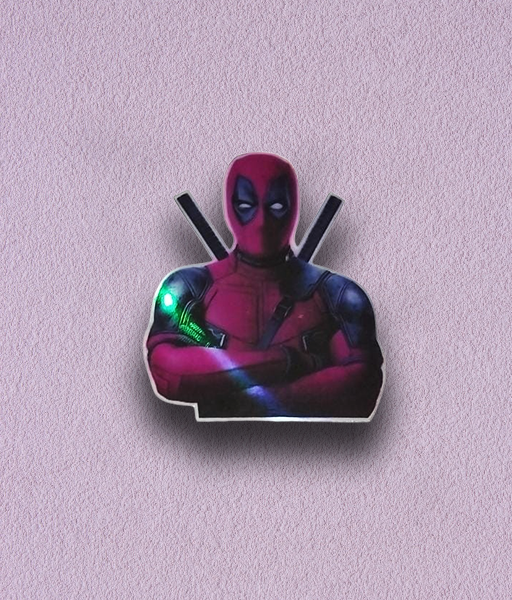 Producto - STICKER HOLOGRÁFICO - Deadpool #2
