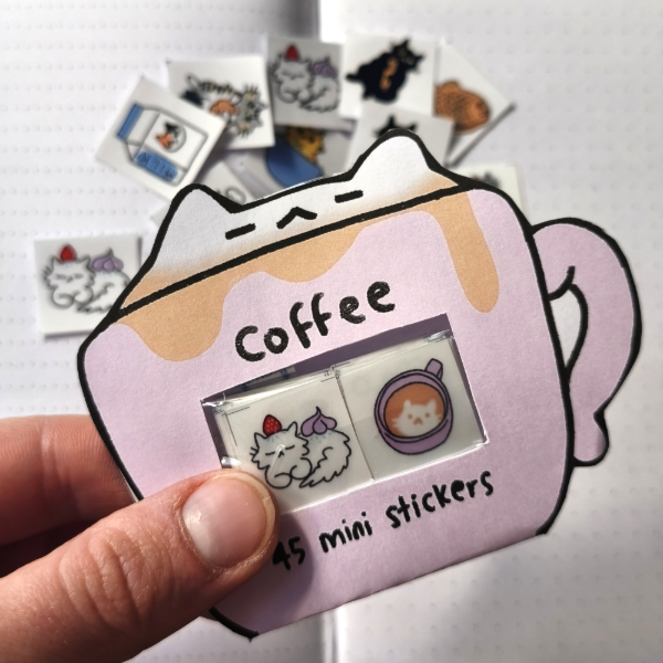 Producto - mini pack coffee cats