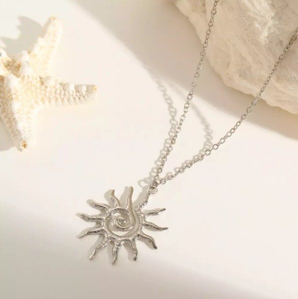 Producto - Collar sun silver