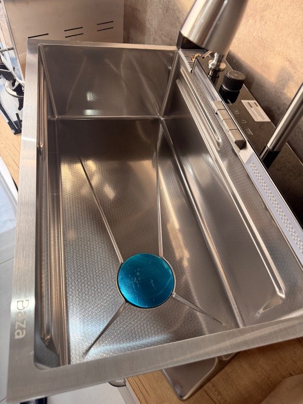 Producto - Bacha inteligente satinada acero inox 304 75x46 cm - 5