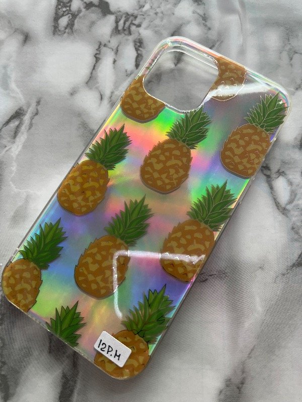 Producto - Funda tornasolada piñas