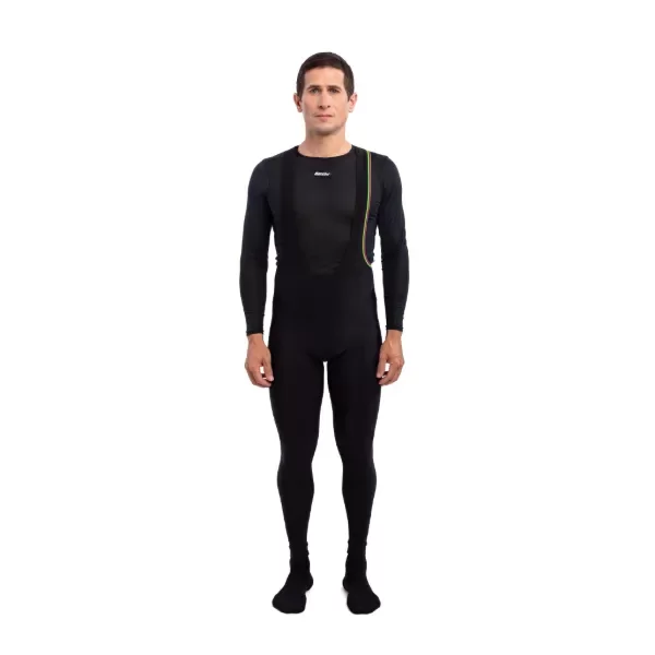 Producto - BIB TIGHT HOMBRE SANTINI UCI RAINBOW OFFICIAL BLACK