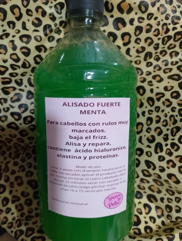 Producto - Alisado Fuerte - 1