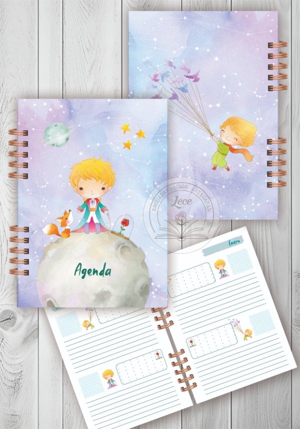 Producto - Pack imprimible Agenda perpetua Dulce Príncipe 2DPP