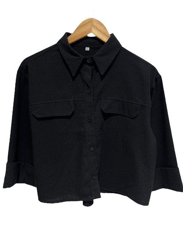 Producto - CAMISA LINO NEGRA