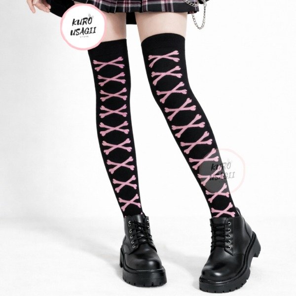 Producto - Bucaneras Huesitos Rosas