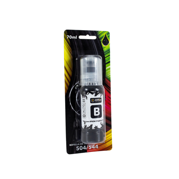 Producto - TINTA ALTERNATIVA P/EPSON 504/544 70CC CON APLICADOR 504 OFFICE