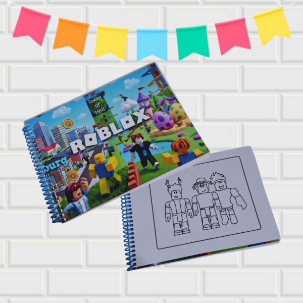 Producto - Libro Para Pintar Roblox
