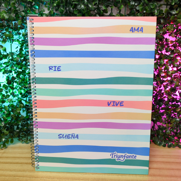 Producto - CUADERNO C/ESPIRAL FRESH T/ENC A4 80H 977299