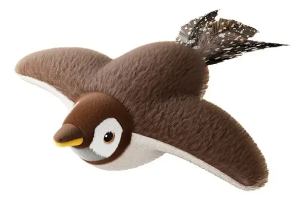 Producto - PAJARO INTERCTIVO MARRON