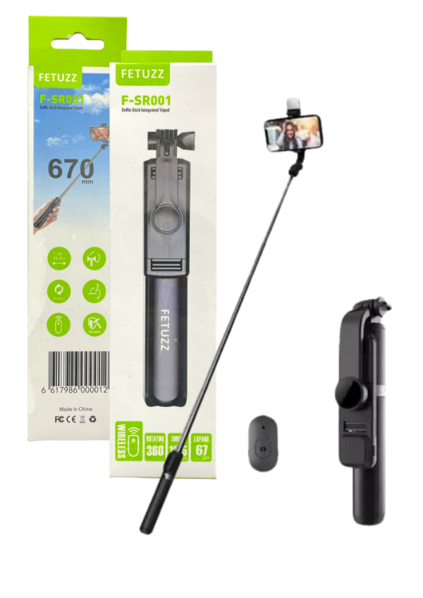Producto - PALO DE SELFIE + TRIPODE F-SR001
