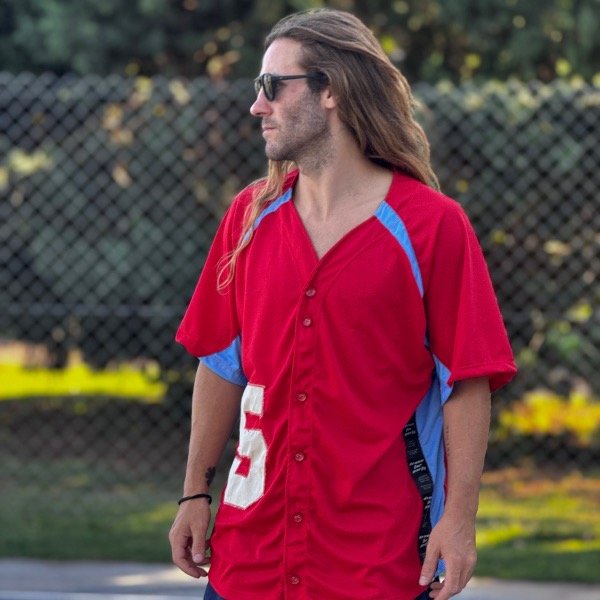 Producto - DFP rebuilt baseball shirt red