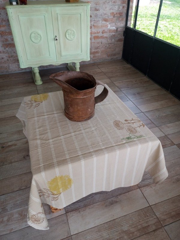 Producto - Mantel tussor estampado - 5