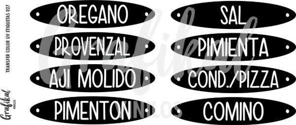 Producto - Transfer Color UV Etiquetas 027