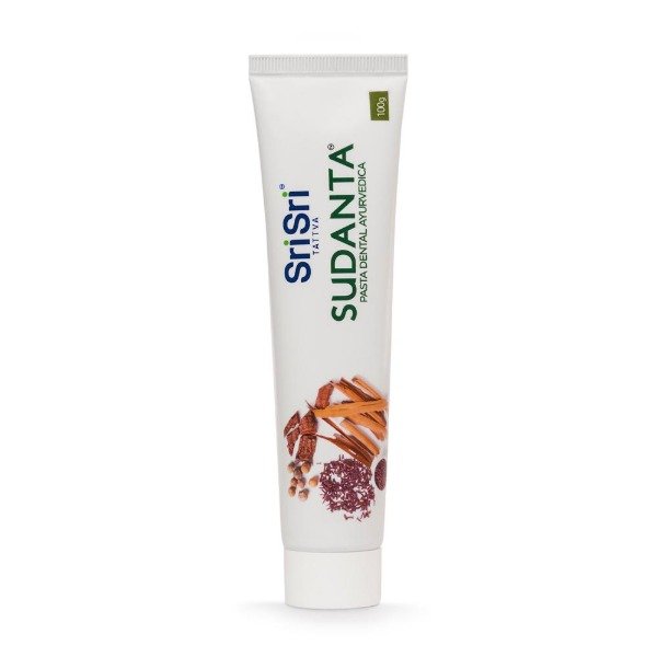 Producto - Pasta Dental Sudanta Ayurvedica Clavo De Olor Canela Sin Tacc Sri Sri Tattva