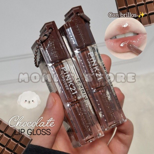 Producto - Lip gloss Pink 21 "Chocolate"