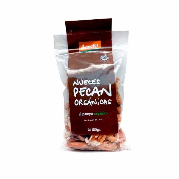 Producto - Nuez De Pecan Sin Gluten Orgánica Pampa Orgánico 1Kg - 0