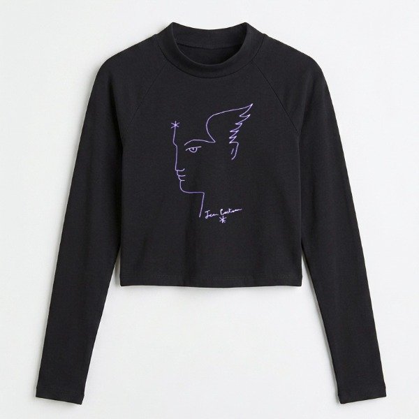 Producto - crop manga larga #Cocteau