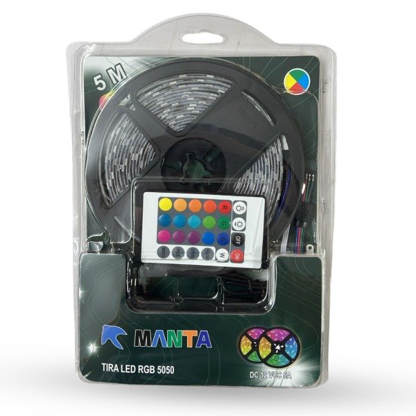 Producto - Rollos de tiras led de 5 metros con control remoto