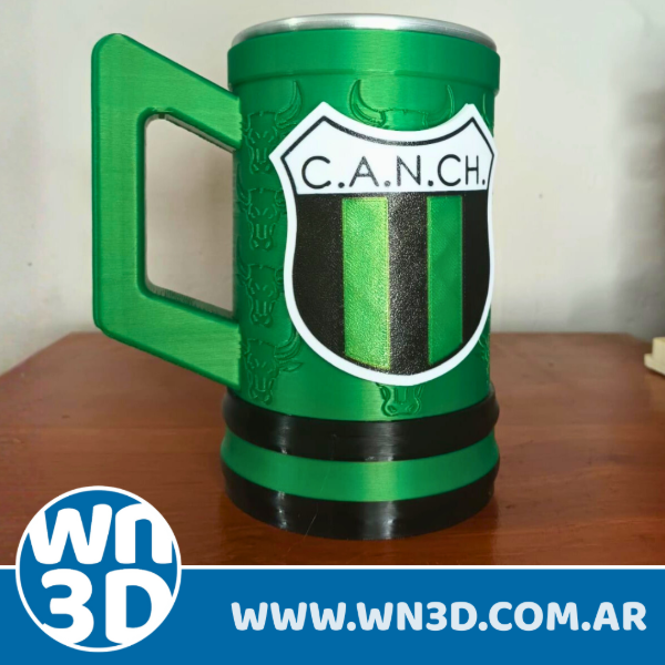 Producto - Jarra Chop 3D Nueva Chicago Modelo 2026