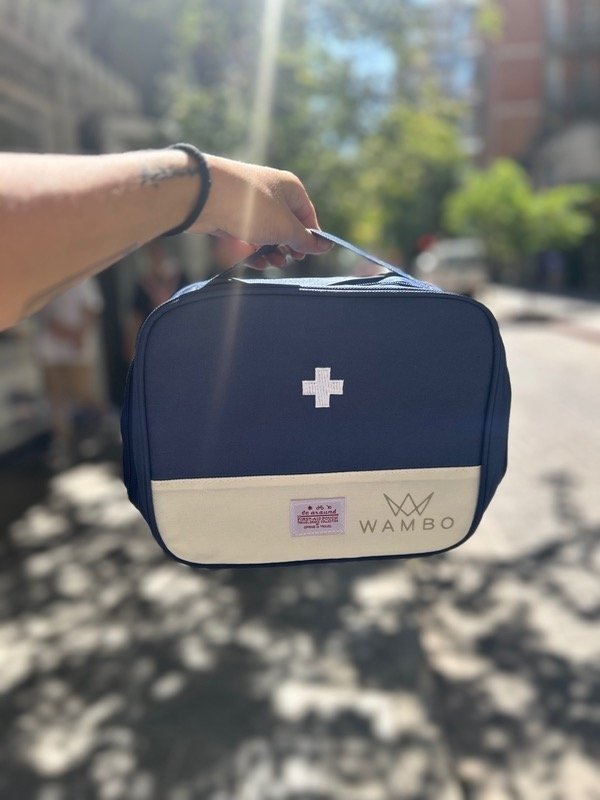 Producto - Botiquín Bolsito Primeros Auxilios Organizador Medicamentos