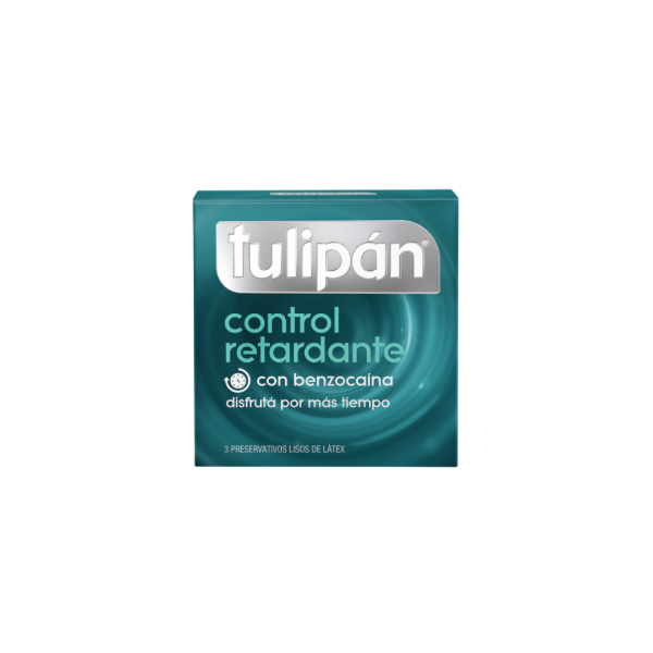 Producto - Preservativos Tulipán Control Retardante x 3un.