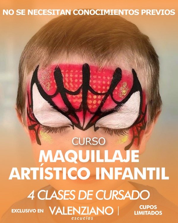 Producto - MAQUILLAJE ARTÍSTICO INFANTIL - Curso - 0