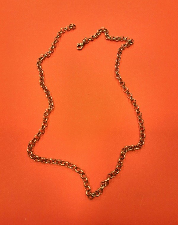 Producto - Cadena Acero Quirurgico eslabon grueso 50 cm