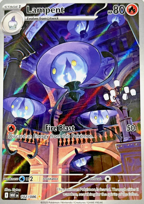 Producto - Lampent - 102/086 - White Flare - Holo