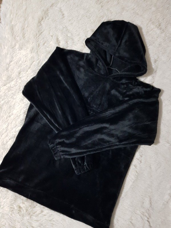 Producto - Maxi Buzo Polar Soft Negro