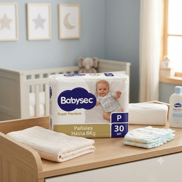 Producto - Babysec Super Premium P 30 unid (blanco)