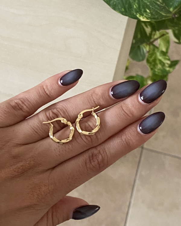 Producto - Argollita Curve Doré t1