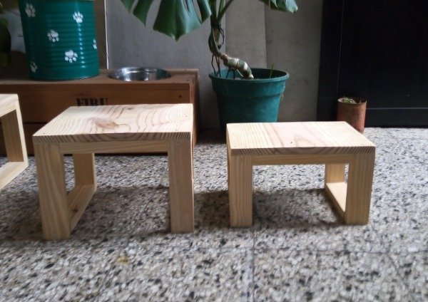 Producto - Soportes de madera para macetas ( combo x 2)