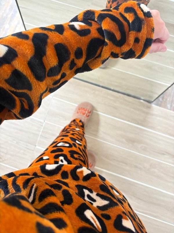 Producto - Pijama polar soft Jaguar pantalon + buzo - 1