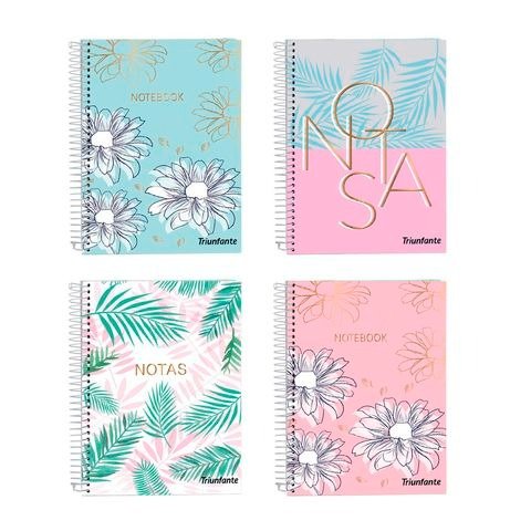 Producto - CUADERNO A5 RAYADO T/D C/E ROSE II 80H TRIUNFANTE