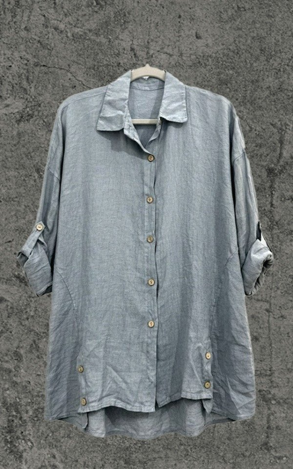 Producto - CAMISOLA LINO  AMPLIA (160 CONTORNO)