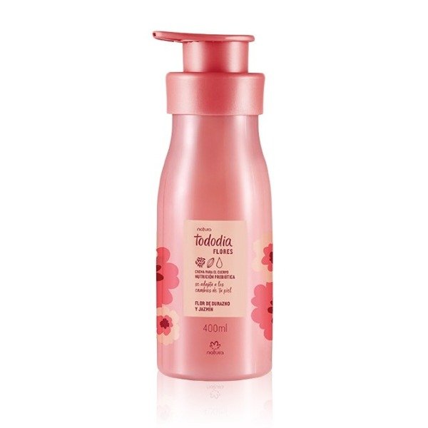 Producto - Crema prebiótica nutritiva corporal 400ml Flor de Durazno y Jazmín