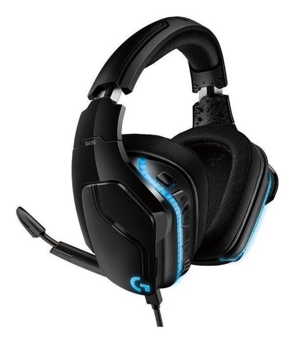 Producto - Auriculares Gamer Logitech G Series G635 Negro Con Luz Rgb Led - 1