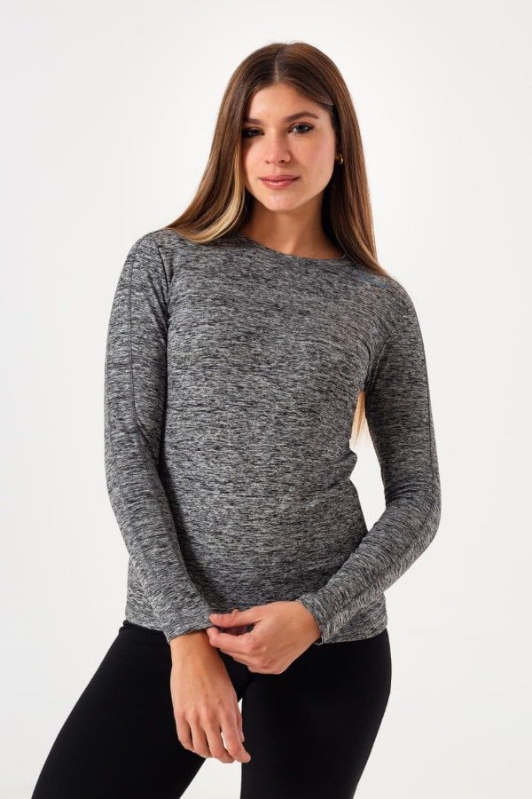 Producto - Remera Térmica RGS gris melange