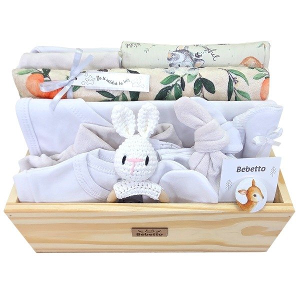 Producto - Box Plush y Algodón 18 P INVIERNO / Tiza Forest Neutro