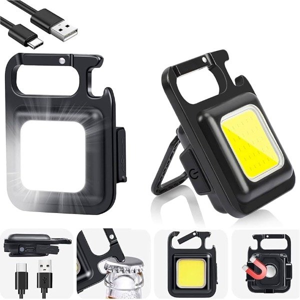 Producto - Mini linterna llavero led multifunción