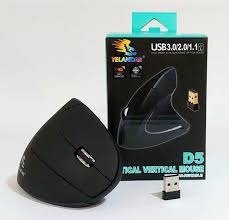 Producto - MOUSE VERTICAL ERGONOMICO INALAMBRICO 3.0 JX-D5